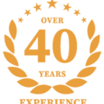 Over 40 years experience
