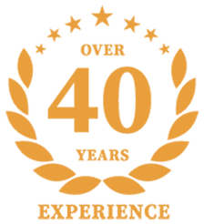 Over 40 years experience