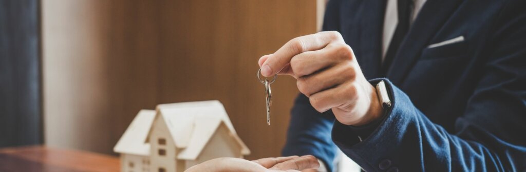 Handover house keys